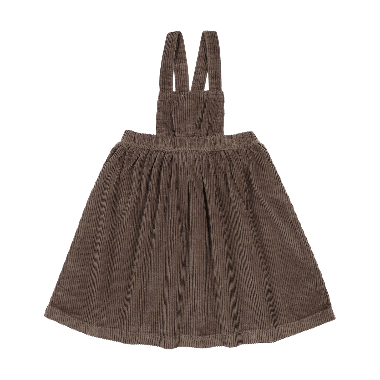 KIN & KIN CHESTNUT CORDUROY SUSPENDER JUMPER