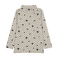 KIN & KIN NAVY FLORAL MOCKNECK T-SHIRT