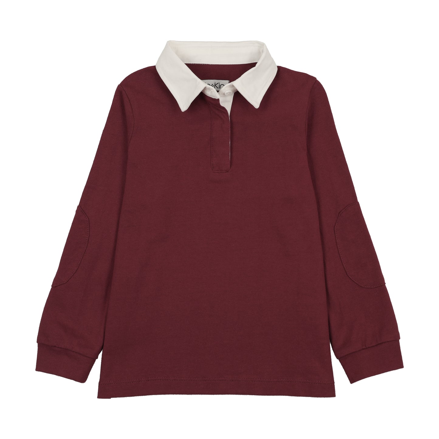 KIN & KIN BURGUNDY RUGBY POLO
