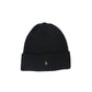 LE ENFANT BLACK RIBBED KNIT BEANIE