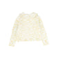 NICOLE MILLER MULTI COLOR KNIT RUFFLE COLLAR CARDIGAN [FINAL SALE]