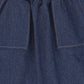 BE FOR ALL BLUE DENIM POCKET SKIRT