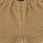 BE FOR ALL BROWN TEXTURED WOOL SHORTS