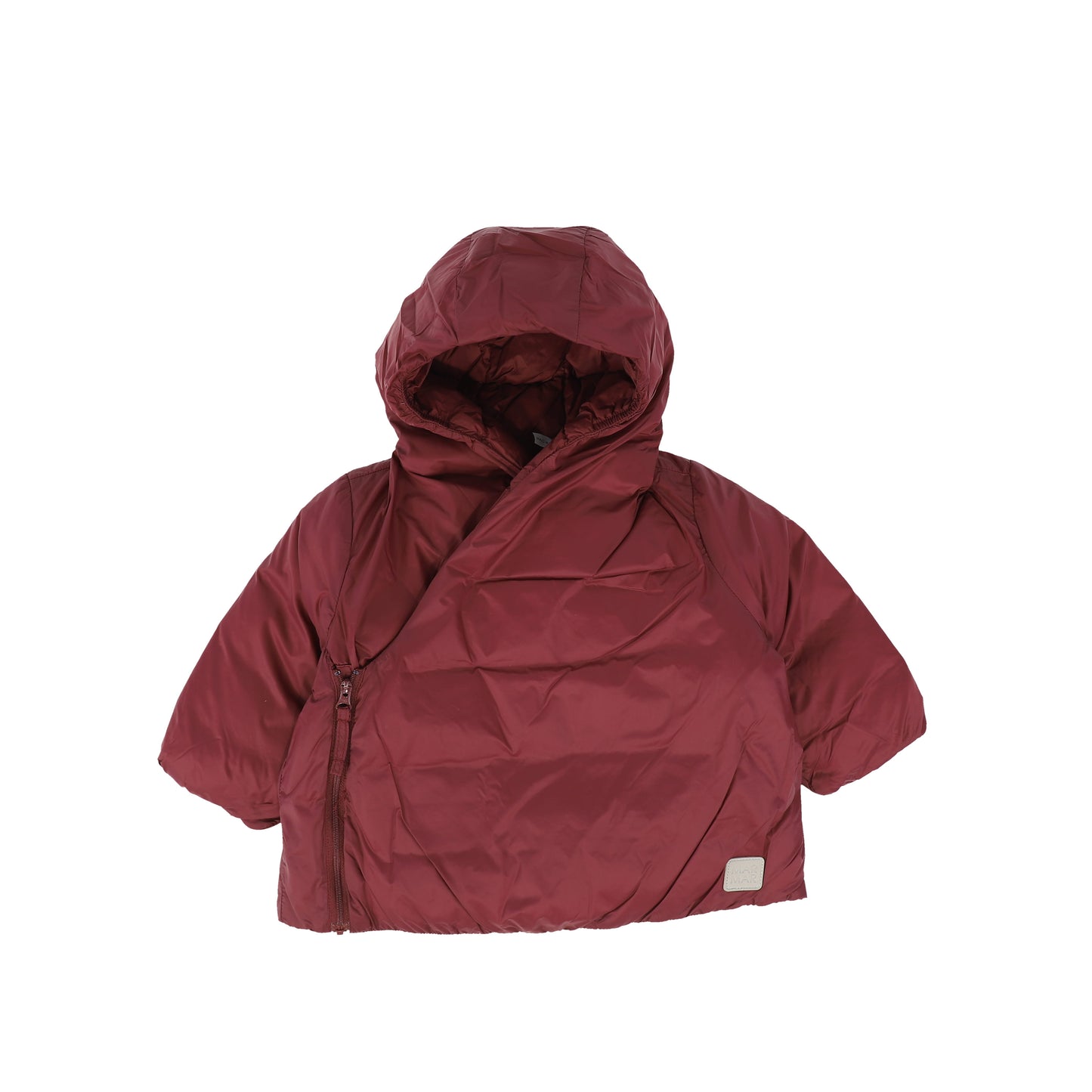 MARMAR COPENHAGEN BURGUNDY WRAP PUFFER JACKET [FINAL SALE]