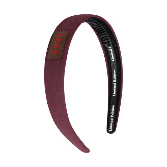 LIMITED EDITION PLUM LOGO PATCH HEADBAND