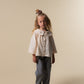 BIRINIT PETIT CREAM EMBROIDERED COLLAR BLOUSE