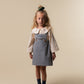 BIRINIT PETIT GREY TEXTURED H-BACK JUMPER
