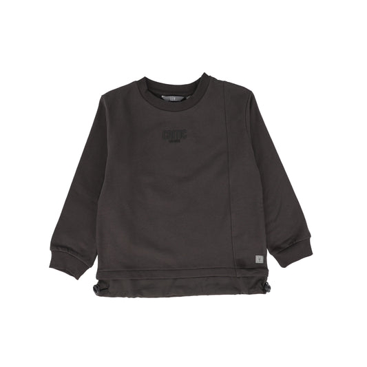 STYLE LABELS DARK GREY SWEATSHIRT