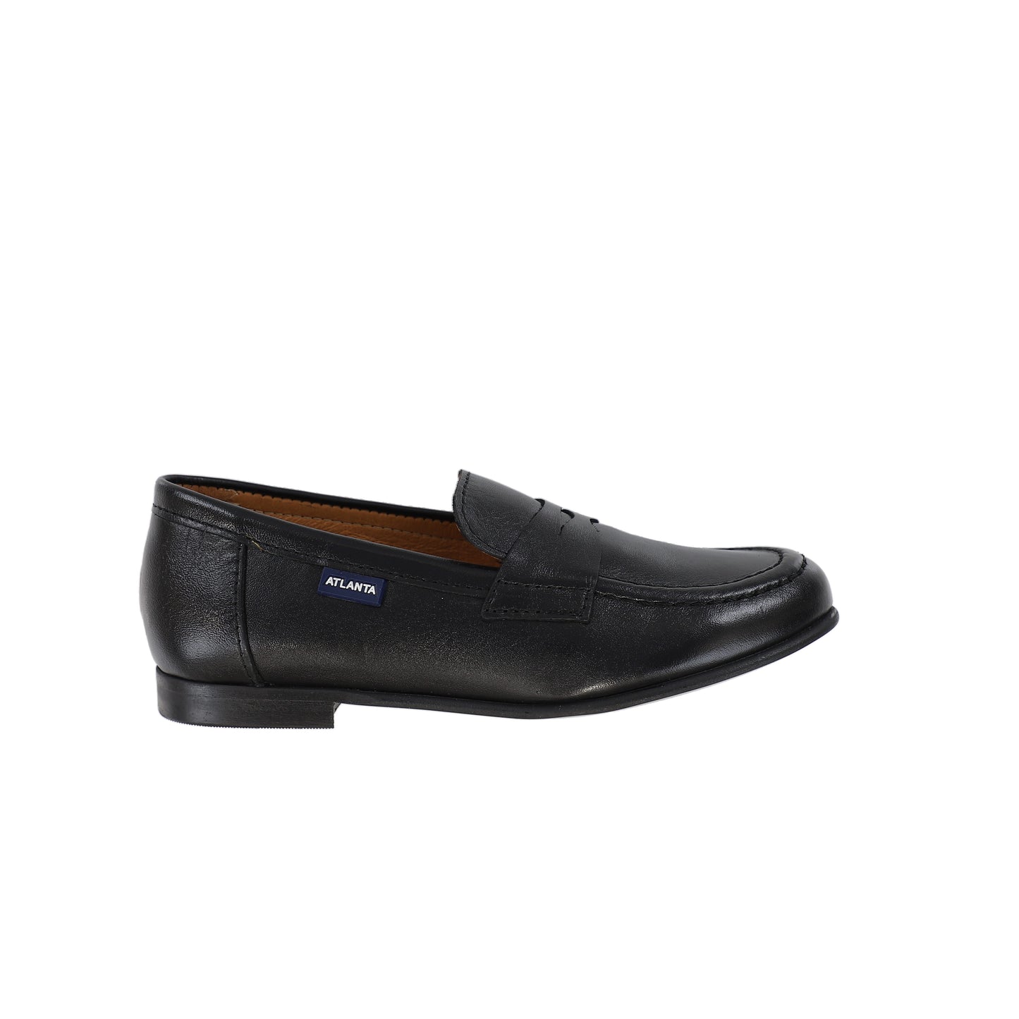 ATLANTA MOCASSIN BLACK LOAFER