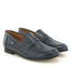ATLANTA MOCASSIN NAVY CHUNKY LOAFER