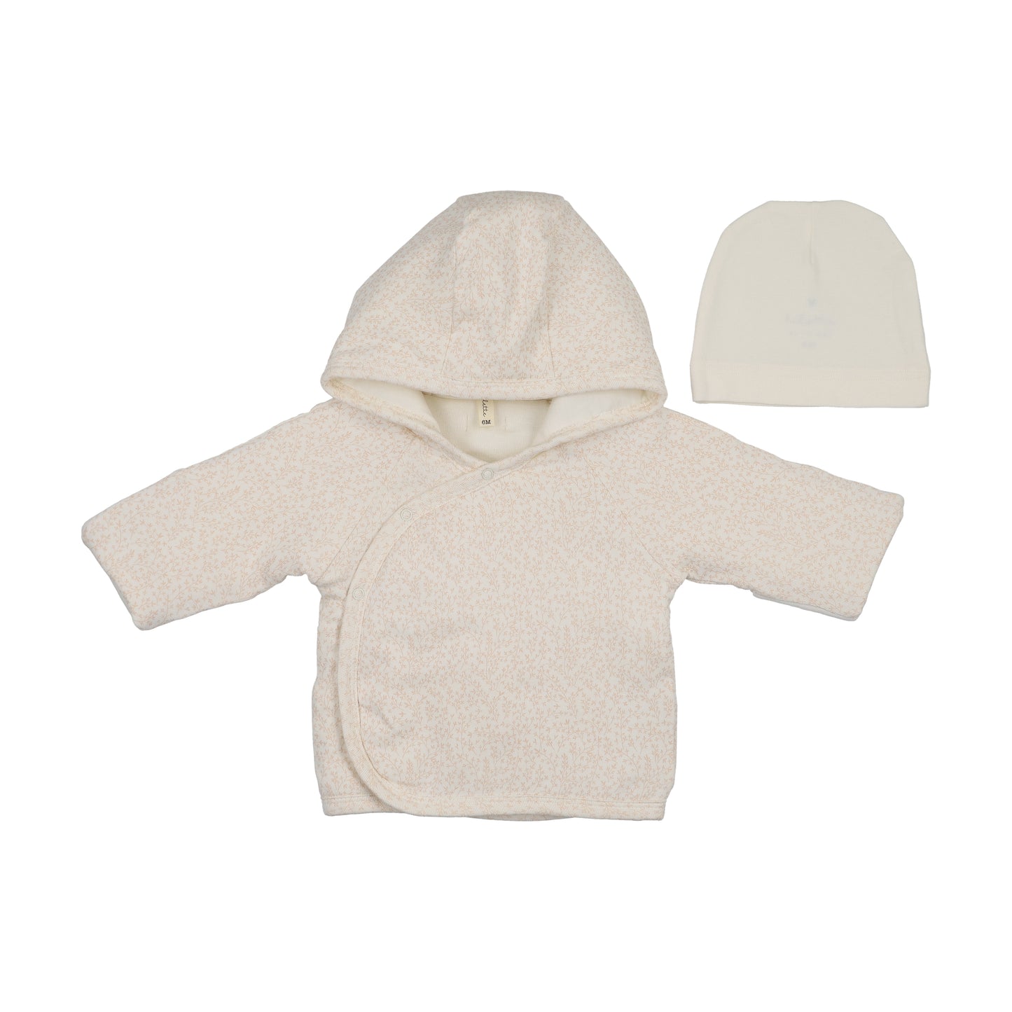 LILETTE CREAM/PINK LEAF TRAIL JACKET