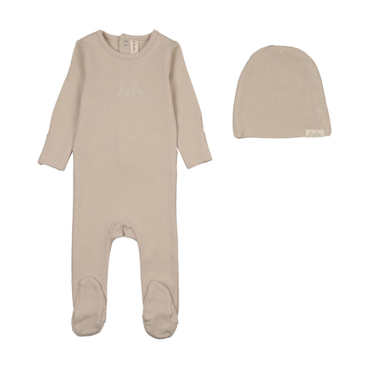 LILETTE OAT TAKE ME HOME BEBE FOOTIE SET