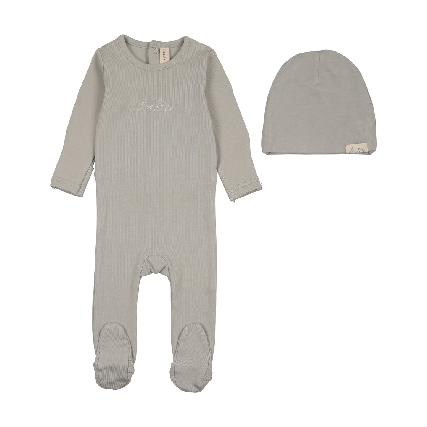 LILETTE PALE BLUE TAKE ME HOME BEBE FOOTIE SET
