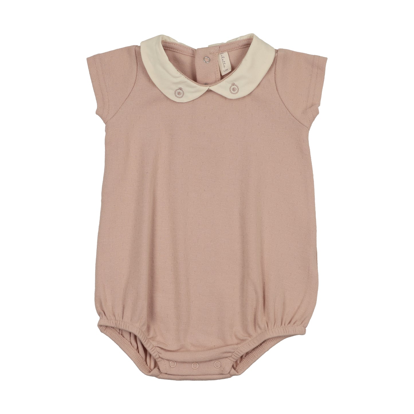 LILETTE DUSTY PINK SWEETHEART COLLAR ROMPER