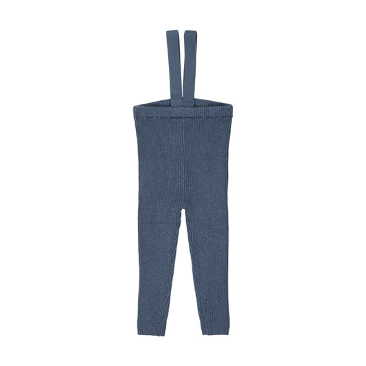 ANALOGIE  VINTAGE BLUE KNIT SUSPENDER LEGGINGS