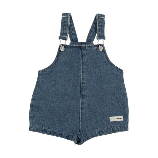 ANALOGIE MID BLUE WASH DENIM CITY BOYS ROMPER