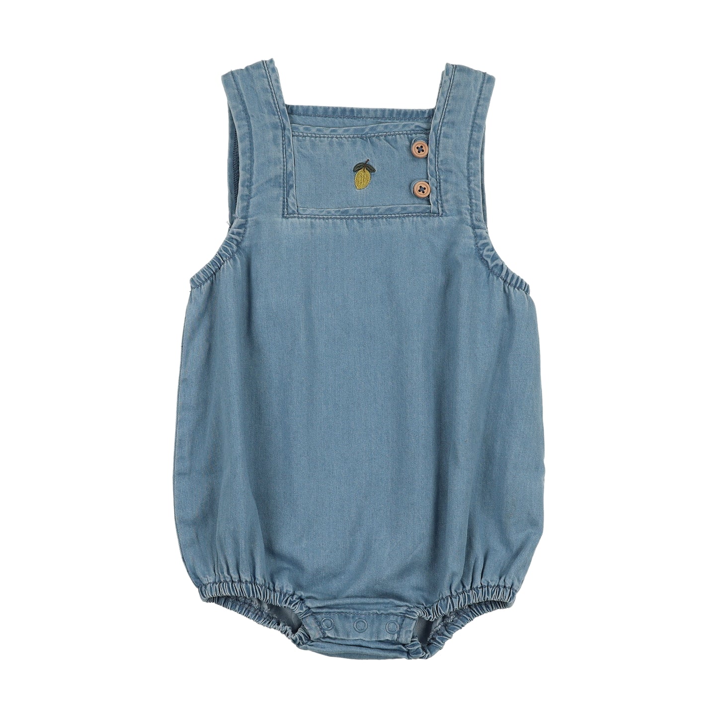 ANALOGIE BLUE TENCEL DENIM CAPSULE BOYS ROMPER