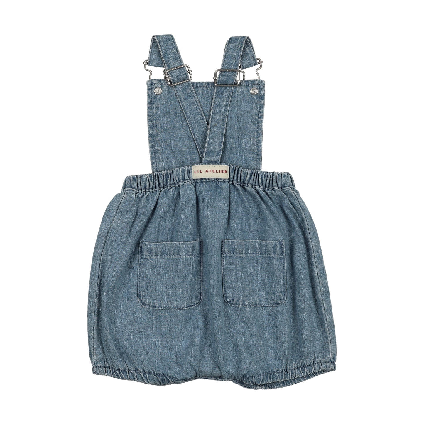 ANALOGIE MID BLUE WASH DENIM CITY GIRLS ROMPER