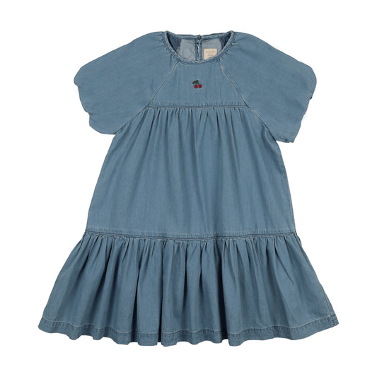 ANALOGIE BLUE TENCEL DENIM CAPSULE SS DRESS