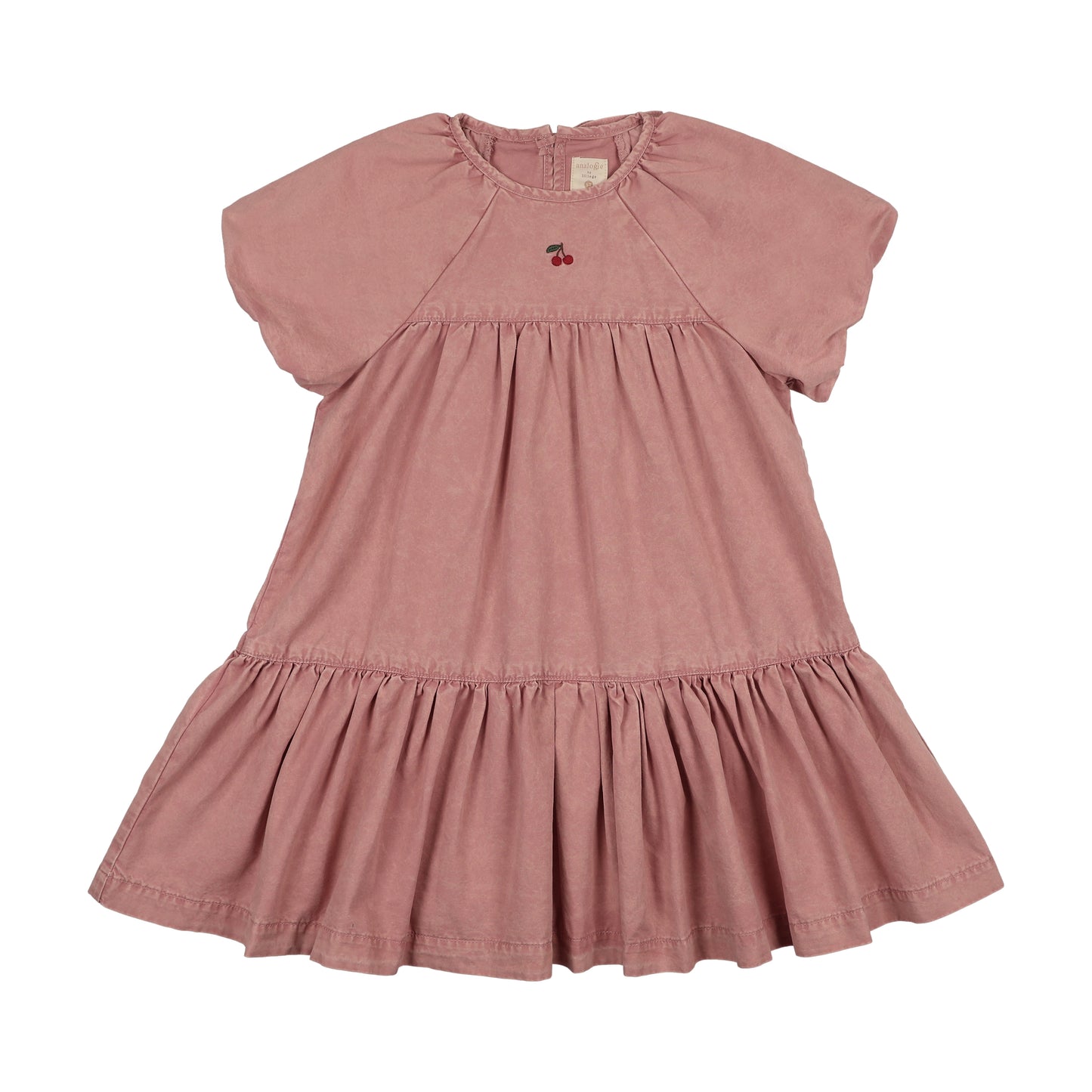 ANALOGIE PINK WASH DENIM CAPSULE SS DRESS