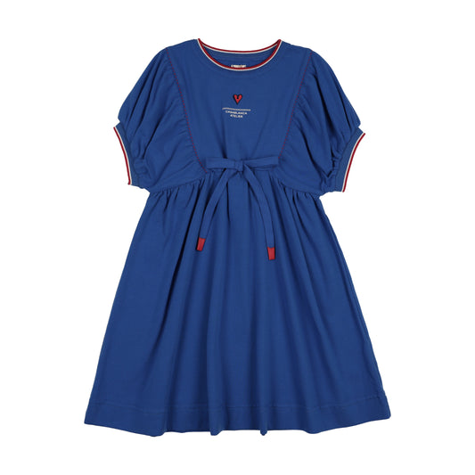 ANALOGIE ELECTRIC BLUE OUTER FIELD SS DRESS
