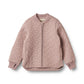 WHEAT PURPLE QUILTED JACKET
