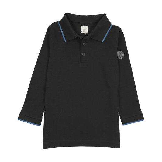 ANALOGIE BLACK CLASSIC POLO