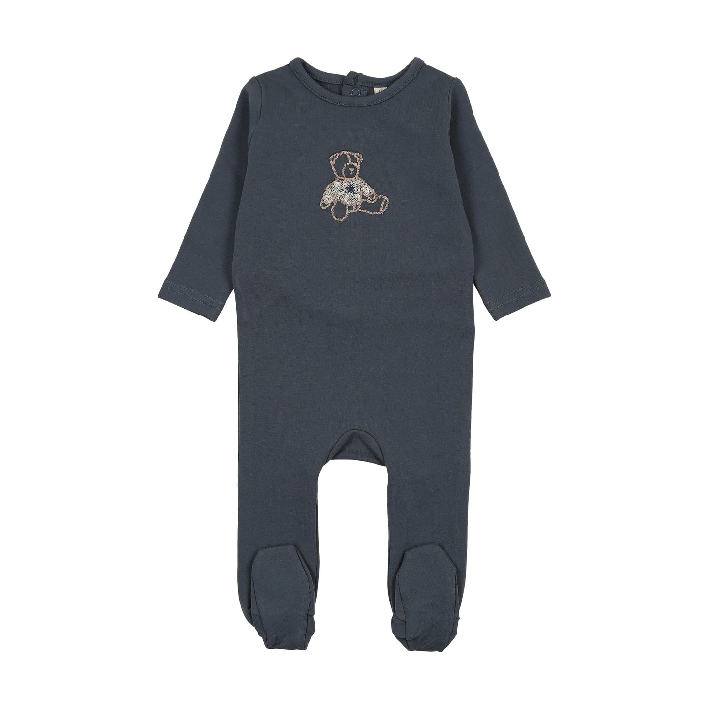 LILETTE OFF NAVY SWEET BEAR FOOTIE