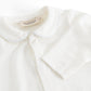 MARMAR COPENHAGEN WHITE/BLUE TRIM COLLAR FOOTIE