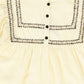 LOUIS LOUISE CREAM /BLACK TRIM BLOUSE