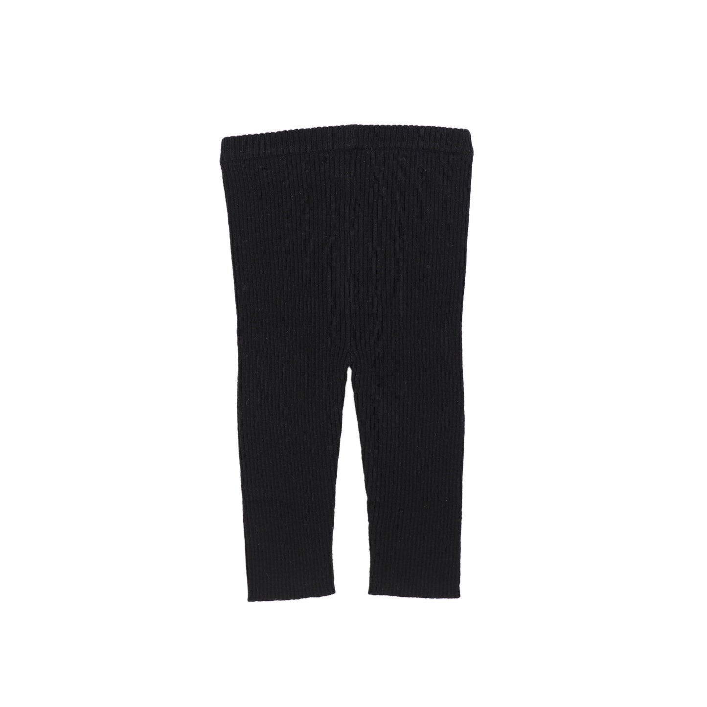 LOUIS LOUISE BLACK RIBBED KNIT LEGGING [FINAL SALE]