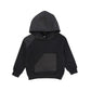 YELL OH BLACK HOODED PULLOVER