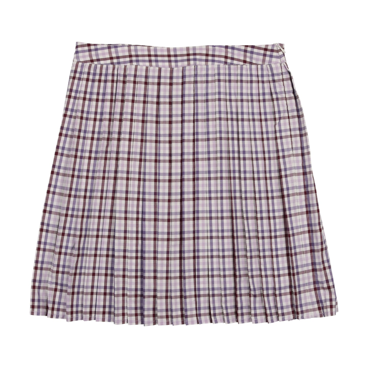 Plaid Pleated Skirt Purple Plaid Skirt Shopping MAISONITA PURPLE