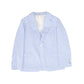 MANUELL & FRANK PALE BLUE PIN STRIPED BLAZER [FINAL SALE]