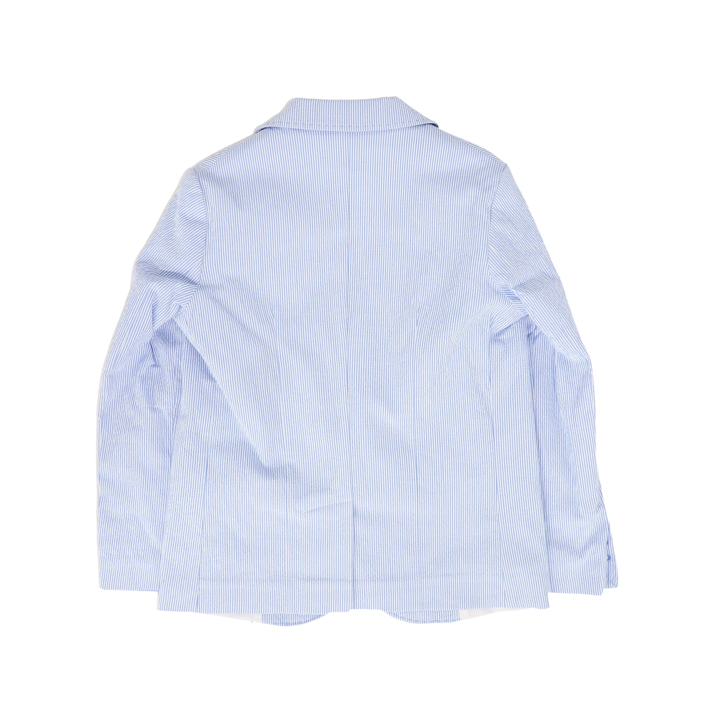 MANUELL & FRANK PALE BLUE PIN STRIPED BLAZER [FINAL SALE]