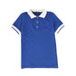 MANUELL & FRANK BLUE WITH WHITE TRIM POLO [FINAL SALE]