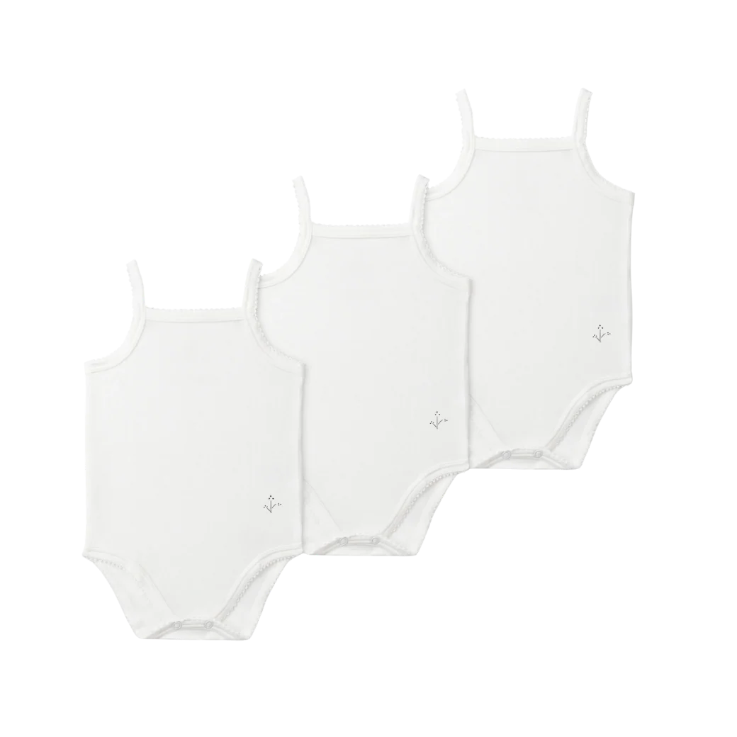 LILETTE WHITE GIRLS UNDERSHIRTS