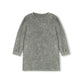 CABANA LIGHT GREY MINERAL WASH PUFF SLEEVE T-SHIRT