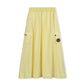 VIBE YELLOW PARACHUTE POCKET SKIRT