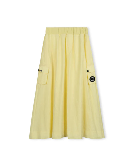 VIBE YELLOW PARACHUTE POCKET SKIRT