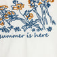 PHIL AND PHOEBE WHITE EMBROIDERED DETAIL T-SHIRT