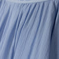 VIBE BLUE GAUZE MIDI SKIRT