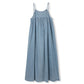 VIBE BLUE DENIM CHAMBRAY HIGH CUT JUMPER [FINAL SALE]