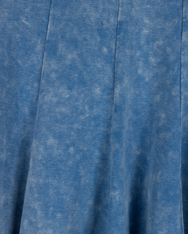 CABANA LIGHT BLUE MINERAL WASH PANEL SKIRT