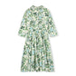 NOVELLA GREEN LEAFY DRESS