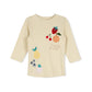 PHIL AND PHOEBE CREAM FRUIT PRINTED T-SHIRT