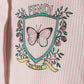 VIBE PINK PINSTRIPED BELTED SHIRT DRESS [FINAL SALE]