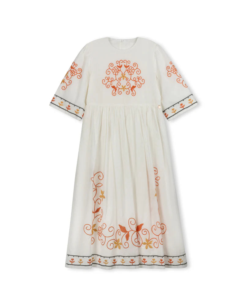 white and red embroidered dress Fine Design / 20 Crafted with love in Black Sequin Long Sleeve Select Color:Mango soft feminine light pink formal dress