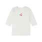 PHIL AND PHOEBE WHITE CHERRY PATCH T-SHIRT