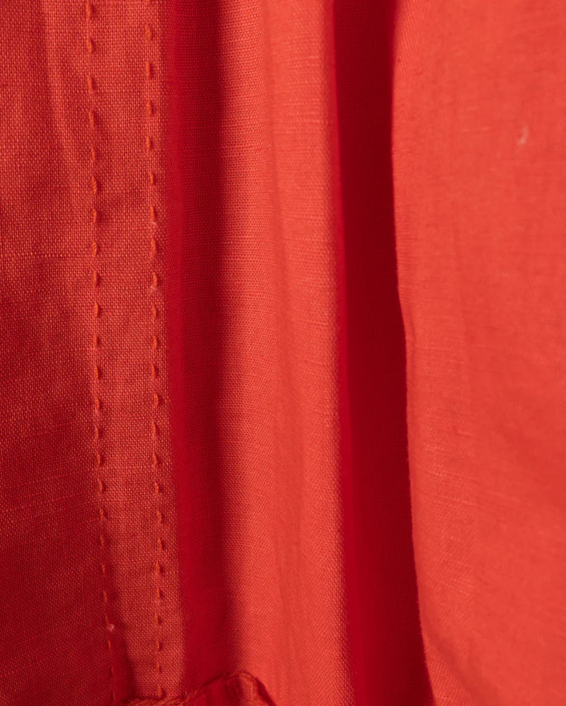 ONE CHILD CORAL SOLID COLOR SKIRT [FINAL SALE]